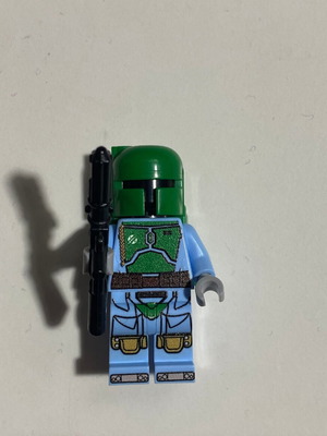 Lego Star Wars Boba Fett minifigure like new, custom printed