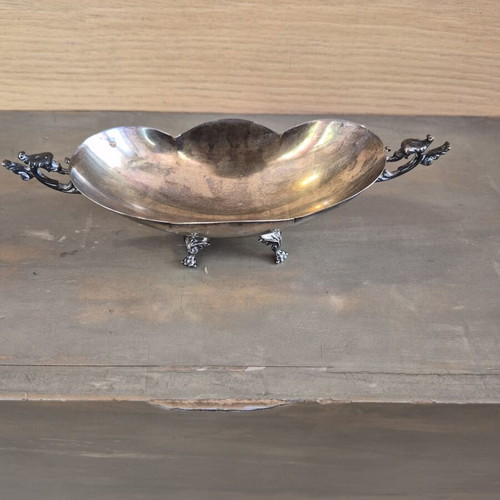 Silver-plated vintage gondola used, 50 years old