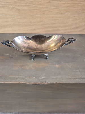 Silver-plated vintage gondola used, 50 years old