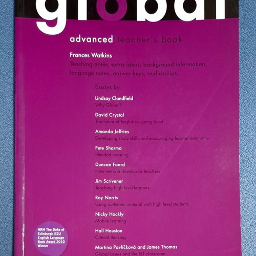 Global Advanced Teacher's Book new with Teacher's Resource Disc
