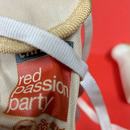 Promo fan with LED strip used, Greek MTV Campari Red Passion Party