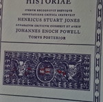 Oxford Classical Texts book used with notes