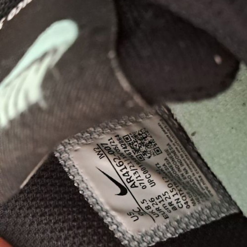 Nike athletic shoes used, size 26, black