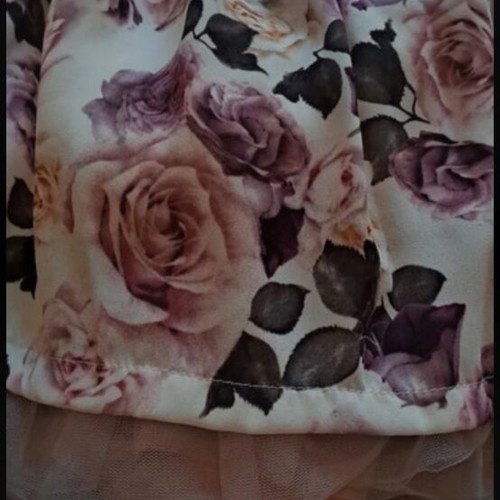 Ebita girls' set with skirt and white shorts like new