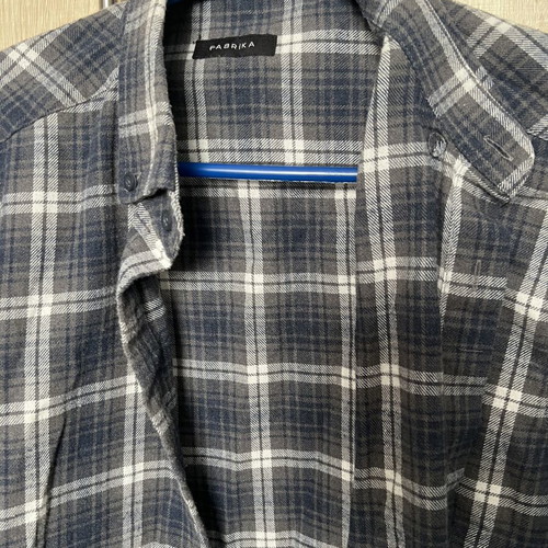 Flannel shirt used, multicolor, size M, autumn winter