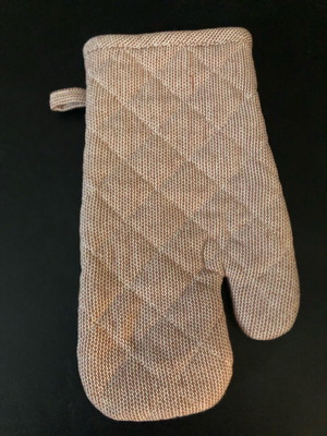 Cotton oven mitt rotten apple like new