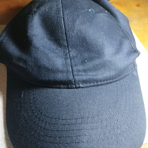 Canvas sun hat dark blue like new, size S