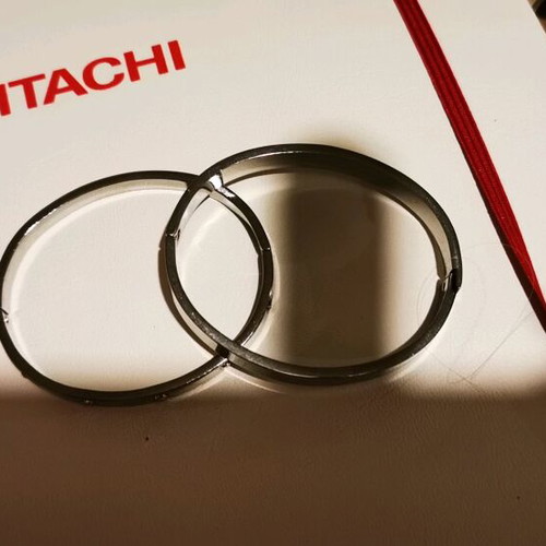 Steel bracelets like new