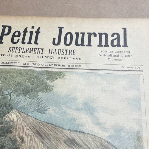 Le Petit Journal No 105, November 26 1892