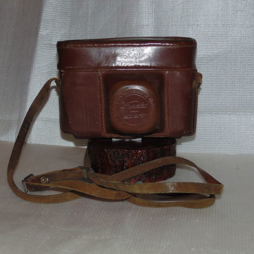 Kiev 3A 1956 camera used with 3 lenses and accessories