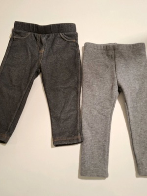 Thick leggings S.Oliver and Topomini 12-18 months 86 cm like new, unisex
