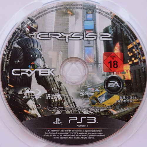 Crysis 2 PlayStation 3 game like new, sci-fi shooter