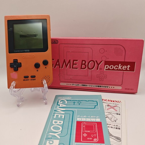 Game Boy Pocket Nintendo console used with original box and manual