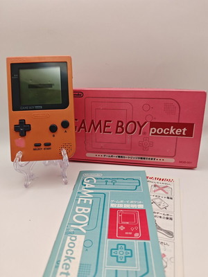 Game Boy Pocket Nintendo console used with original box and manual