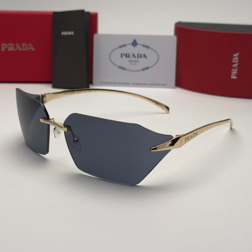 Prada Rimless Edition sunglasses new, black and brown