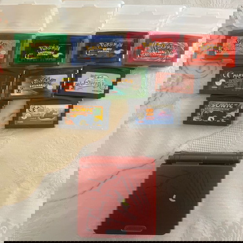 game boy advance groundon και κασέτες Pokémon και διαφορες