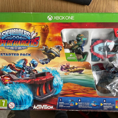 Xbox One Skylanders SuperChargers Starter Pack used