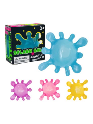 Squishy Splash jelly-like stress toy random color, like new