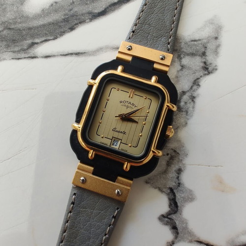 Rotary Swiss Quartz Vintage Women's Watch NOS from 1980s