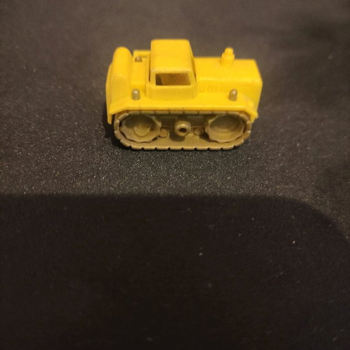 Mini vintage bulldozer toy used