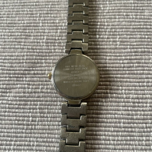 Anne Klein II women's watch quartz used, two-tone bracelet, water resistant 100 ft