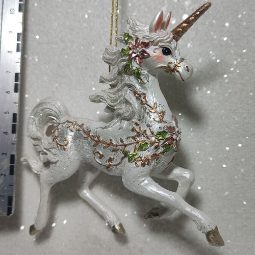 Unicorn hanging ornament