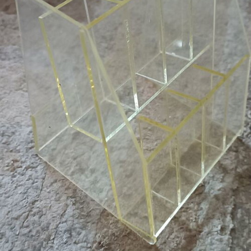 Cosmetic stand new made of plexiglass
