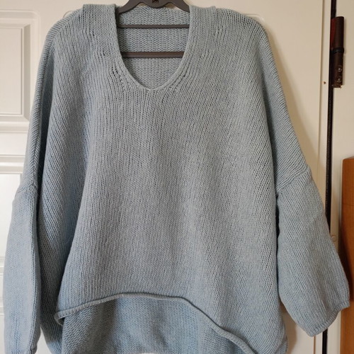 Baby Blue Sweater Used, Women's One Size
