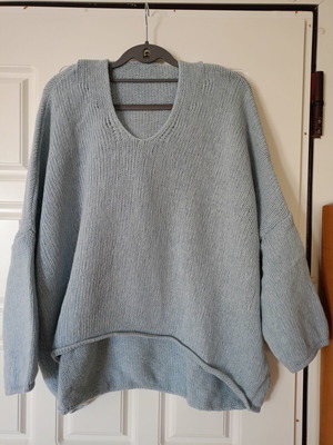 Baby Blue Sweater Used, Women's One Size