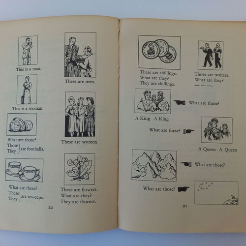 Essential English books used, pack of 4, 1947-1952