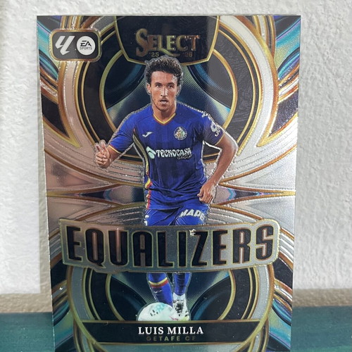 2025-26 Panini Select La Liga Luis Milla Getafe CF Equalizers Insert like new