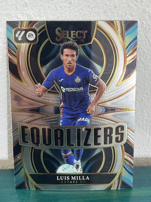 2025-26 Panini Select La Liga Luis Milla Getafe CF Equalizers Insert like new