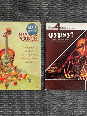 Frank Pourcel Une Belle Histoire and Gypsy records used