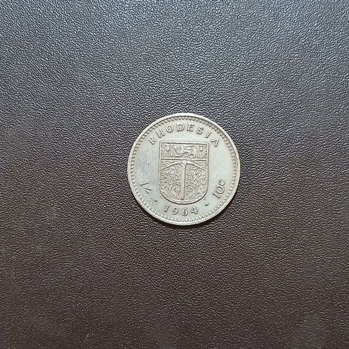 Rhodesia 1964 10 Cents coin