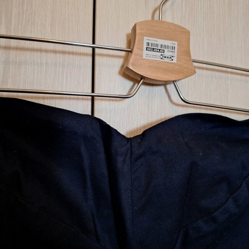Bershka strapless dress blue like new, size M