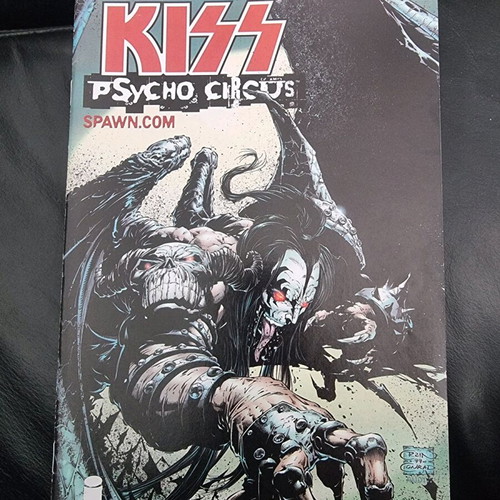 Kiss comic book set with used mousepad