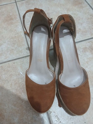 Moustakas brown espadrilles women's size 38