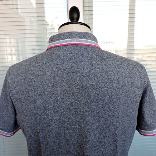 Hugo Boss Paddy men's grey polo shirt, size L, 100% cotton