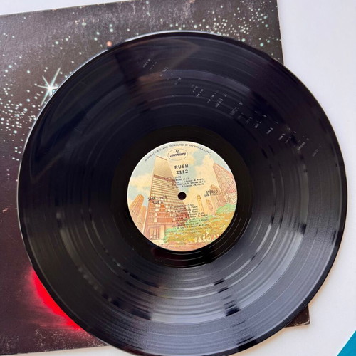 Rush 2112 LP used, 1st US 1976 rock album