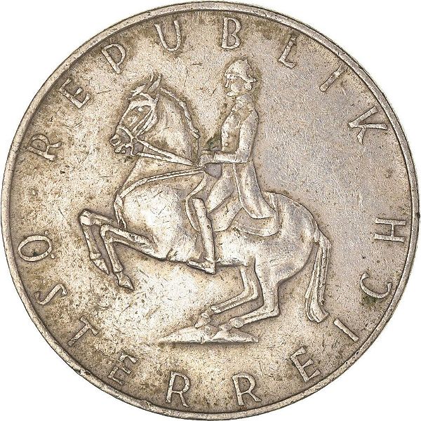  Austria 5 Schilling 1974  Coin