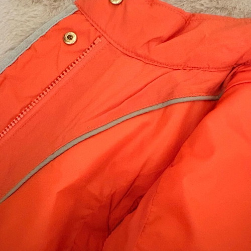 USPS Polo gilet new, size M, orange