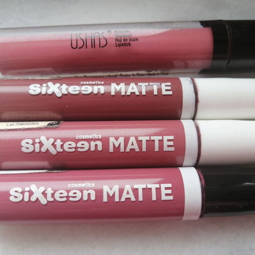 Lip Gloss Matte like new, set with Sixteen and Ushas