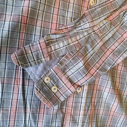 Nautica men's shirt classic fit medium like new, multicolor