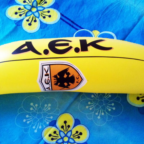 Collectible inflatable AEK banana from the 90s authentic