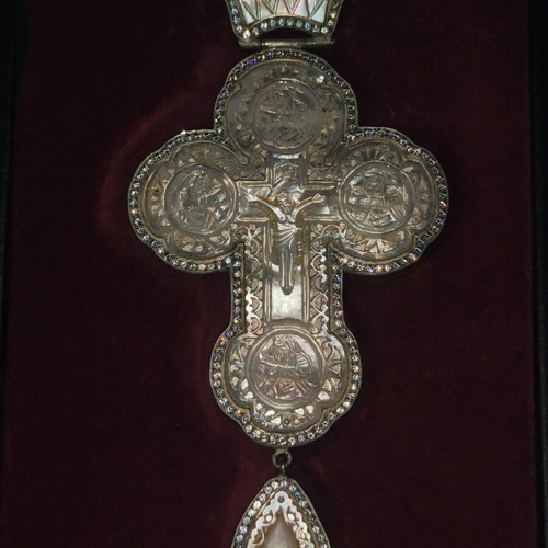Epistithios Hieratic Cross handmade, like new