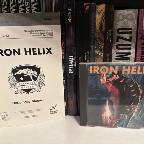 Iron Helix Big Box PC Game used, retro, complete