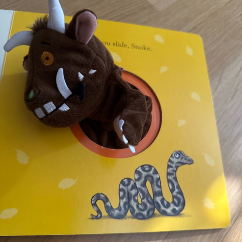 The Gruffalo Puppet Book used, English children's book with hand puppet