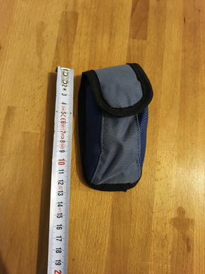Belt case for old-style mobile phone used