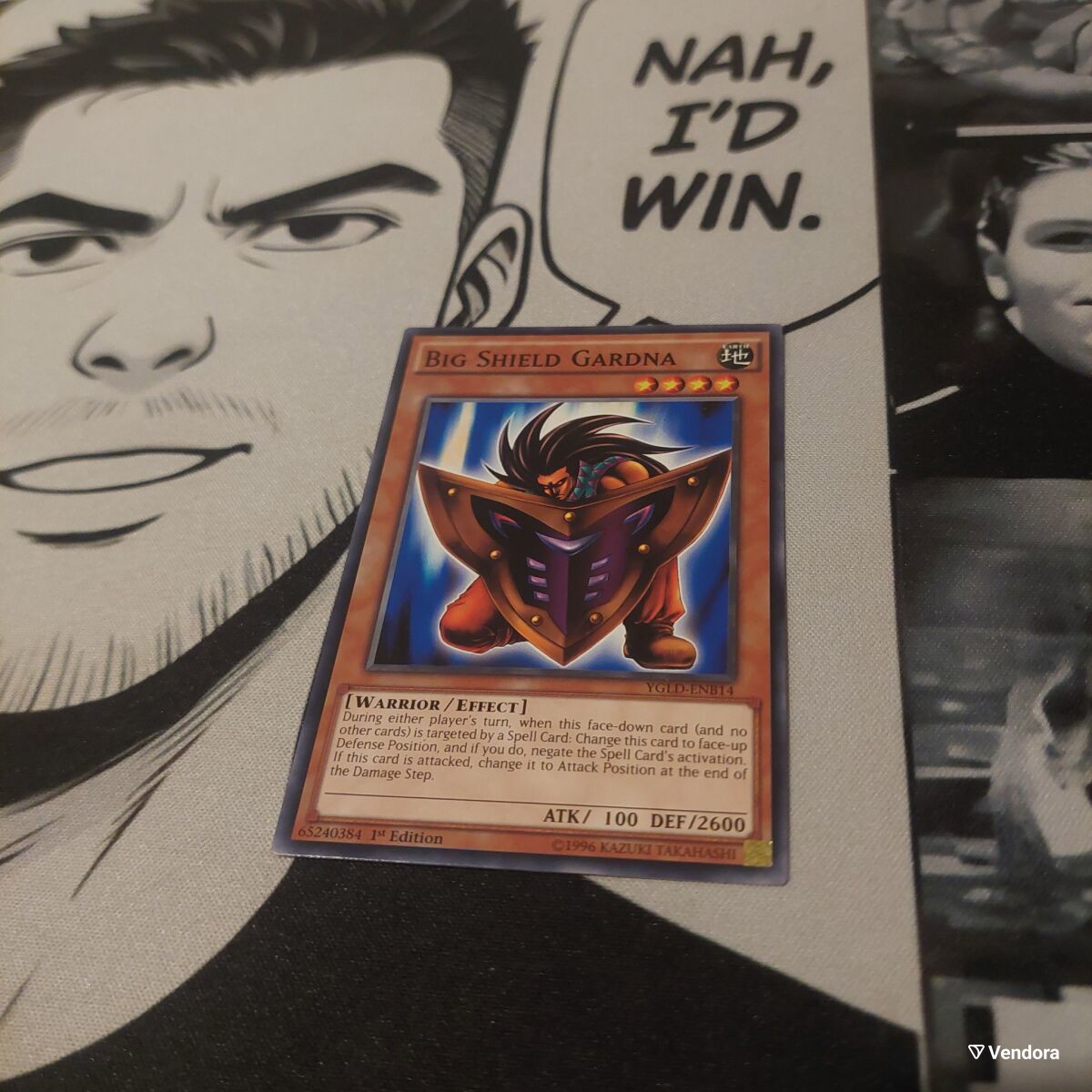 yugioh big shield gardna card Yu-Gi-Oh DL1-136 Ultimate Rare NM Japanese i8 *From the Yugi s Legendary Decks set Yu-Gi-Oh! Anime Card: Big Shield