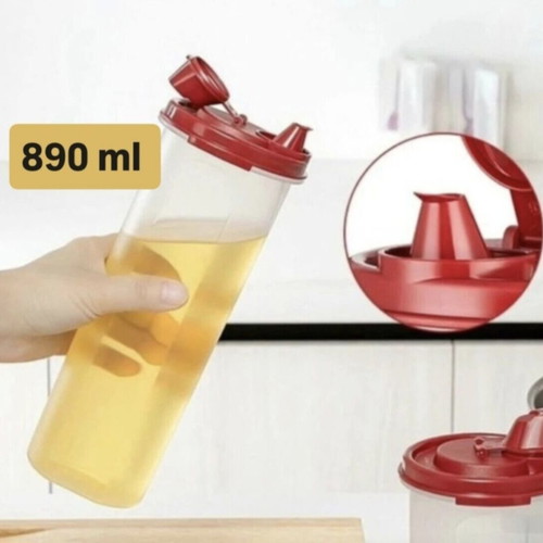 Tupperware Oil Pourer 890ml new with anti-drip design